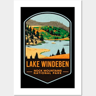 Lake Windeben Nock Mountains National Park Posters and Art